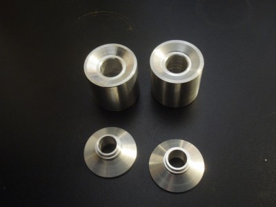 Thrust bearing caps and spacers
