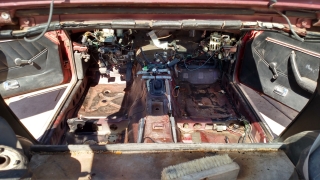 Pulled interior and refurbished a/c and ran new harness  containing the new pwr options along with the oem